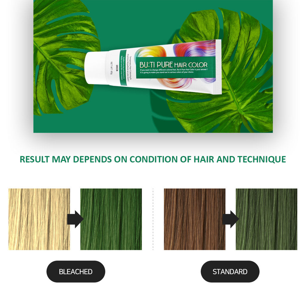 Result may depends on condition of hair and technique