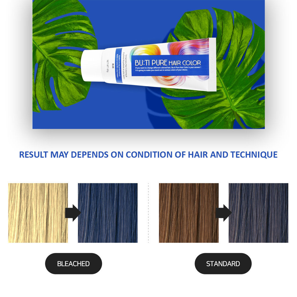 Result may depends on condition of hair and technique